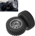RC Off Road Tires, 2Pcs 82mm 1/16 RC Rubber Tires RC Car Spare Part for SCY 16103 1/16 RC Off Road Car