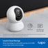 Tapo 3K 5MP 360 3K 360 Indoor Security Camera for Baby Monitor, Pet Camera w/Smart Motion Tracking, Pan/Tilt, IR Night