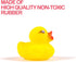54-Pack Mini Colorful Rubber Ducks Set, Bath Toy for Kids, Float & Squeak Pool Toy Party Favors
