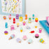 Make It Real 3C4G: Snacks 'N Sweets Puzzle Eraser Set, 25 Food-Shaped Puzzle Erasers for Kids Ages 8+, Pull Apart & Put