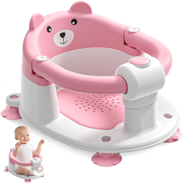 Baby Bath Seat for Babies 6 Months & up, Non-Slip Toddler Bath