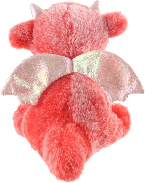 Apricot Lamb Toys Red Plush Dragon Dinosaur Stuffed Animal, 8 Inches, Soft Cuddly