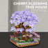 Cherry Blossom Bonsai Tree Building Set, 2200Pcs Micro Bricks Model Sets for Adults, Creative Gifts