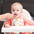R HORSE 5Pcs Baby Bibs Set, Toddler Bibs with Crumb Catcher Pocket & Snap Button, Waterproof for 6-24 Months