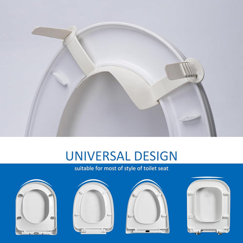 Doytn Universal Pee Deflector for Toilet Seat with Toilet lid Lifter, Toilet Splash Guard Prevents Kids and Adult from