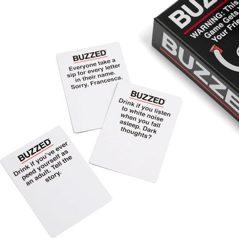 Buzzed - The Hilarious Party Game That Will Get You & Your Friends Tipsy