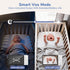 jeeber 1080P 5" 1080p 3X No WiFi Video Baby Monitor, IPS Screen, HD Night Vision, Two-Way Talk, Lullabies, Temperature