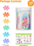 NiToy 100PCS 3+, Snowflake Interlocking Building Block Educational Toy for Kids Ages Multi-Color Solid Plastic Early