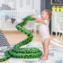 Giant Snake Stuffed Animal, 149 inch Large Lifelike Jumbo Plush Toy for Kids, Curving Huge Snake Gift