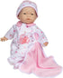 JC Toys Berenguer 11" Asian La Baby Doll,Pink Asian