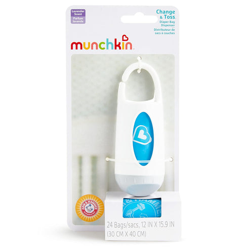 Hammer 24 Munchkin Arm and Diaper Bag Dispenser and Diaper Disposal Bags
