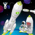 MOBIUS Toys Space Adventure Playset - STEM Rocket Ship with Astronaut Figures,