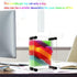 3D Pin Art Toy - Colorful Plastic Pin Art Board for Kids, 3.7 * 5'' Desk Game, 3D Impression Sculpture Needle Toys