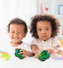 DolliBu Train Bath Buddy Squirter - Floating Green Rubber Bath Toy - Fun Water Play for Toddlers