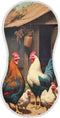 GOODOLD Farm Chicken House Muslin Baby Burp Cloths - Super Absorbent and Soft