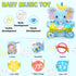 Ryotagift Crinkle,Tummy 0 3 6 9 12+ Baby Bilingual Musical Elephant Stuffed Animals Toys,Infant Early Learning Toy