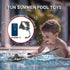 Summer 8-12 Pool Toys Remote Control Stingray Diving into Water High Simulation Robot Manta ray Lights Rechargeable