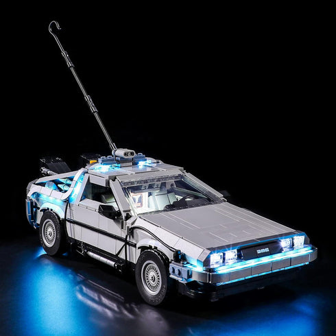 LIGHTAILING Led Light for Lego 10300 Back to The Future Time Machine Model - Model Set NOT Included