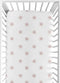 Sweet Jojo Designs White and Pink Boho Sun Girl Fitted Crib Sheet