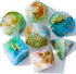 CiaraQ DND Polyhedral Dice Set with Dice Bag for Dungeons and Dragons