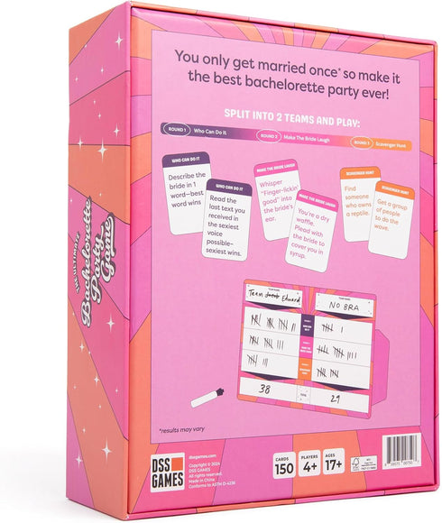 DSS Games The Ultimate Bachelorette Party Game - Girls Night Out, Bachelorette Party, Bridal Shower Fun