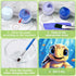 6-8-12, (8X8inch) Reivworl Paint by Numbers Kit for Kids with Frame and Easel, Sea Turtles Paint by Number for Kids Age