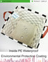 LANGYASHAN Square Storage Baskets - Waterproof Canvas Children Laundry Hamper for Toy Organizer Room Decor