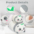 AIXINI 15.7” Cute Panda Plush Pillow, Bamboo Stuffed Animal, Soft Kawaii Toy Gifts for Kids