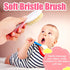 Set, 4Pcs Baby Hair Brush and Comb Baby Soft Bristles Brush Cradle Cap Brush Hair Comb for Newborns Toddlers Boys Girls