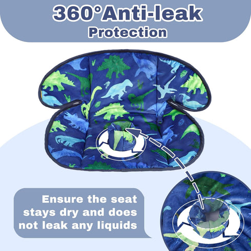 TANOFAR Infant Car Seat Protector for Potty Training with Strap Cover, Waterproof Car Seat Liner with Anti-Slip Backing