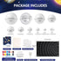 Pllieay Solar System Model Kit for School Science Projects, DIY Felt Backdrop Solar System Project Kit Includes Felt