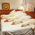 Doireum 2.6 lbs 19.68" Swan Stuffed Animal, Weighted Plush Swan Toy Goose Weighted Plush Animals Duck Stuffed Animals