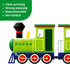 DECOWALL DS4-8004 Transports Kids Wall Stickers - Peel and Stick Removable Decals for Nursery, Bedroom, Living Room
