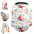 Stretchy Baby Car Seat Cover for Boys and Girls - Multiuse Nursing Covers, Shopping Cart/High Chair/Stroller Canopies