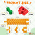 Set, 64 Pack 3+ Wooden Train Track Accessories pcs Train Track Connector, Compatible with All Major Brands Tracks