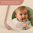 6-Piece Silicone Feeding Spoons for Baby and Infant, Soft-Tip Training Spoon, Dishwasher Safe Utensils