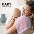 Pack 4 6 20 10 Inches 100% 4 Pack) Synrroe Burp Cloths Large, Muslin Burp Cloths for Baby Girls and Boys, of Extra