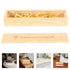 BESPORTBLE Wood Pregnancy Test Keepsake Box Footprint Design Natural Wooden Storage Case for Mementos Female Pregnancy
