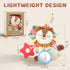 0 3 6 12 TYRY.HU Car Seat & Stroller Activity Toy,Soft Plush Cot Hanging Toy, Baby Rattle Toy with Strap,Developmental