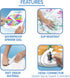GoFloats Splash Off Game, Water Spray Splash Mat Game for Kids