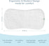 Set, 6 100% Muslin Burp Cloths Pieces, Organic Cotton Hand Washcloths for Baby Boys and Girls Extra Absorbent and Soft