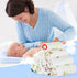 20 Pack 6 Shower10 10 Inch Chumia Baby Muslin Burp Cloths Baby Wash Cloths with Sensitive Skin Layer Cotton Face Towels