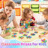 24 4-8, Gigilli Pcs Pop Fidget Spinner Bulk Easter Basket Stuffers for Kids Classroom for Kids Mini Sensory Fidget Toys
