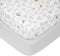 aden + anais Essentials Classic Poplin Crib Sheets, 100% Cotton Fitted Sheet,