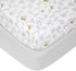 aden + anais Essentials Classic Poplin Crib Sheets, 100% Cotton Fitted Sheet,