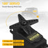 Deegoo-FPV 6pcs MG995 55G Micro Servo Motor Metal Geared Motor Kit for RC Car Robot Helicopter, Mini Servos for Arduino