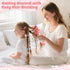 51 Dreamon Pcs Hair Styling Tools - Hair Gem Stamper Kit and Automatic Hair Braider - Bling Hair Jewels for Girl