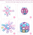 AOMIKS Magnetic Blocks for Kids, 173 Piece Mini Magnetic Building Tiles, Educational STEM Toys for Ages 3-8