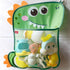 YPBEW 2 Bath Toy Organizer Funny Animal Hanging Mesh Net Bathtub Storage With Suction Cups Quick Drying Toy Holder Net