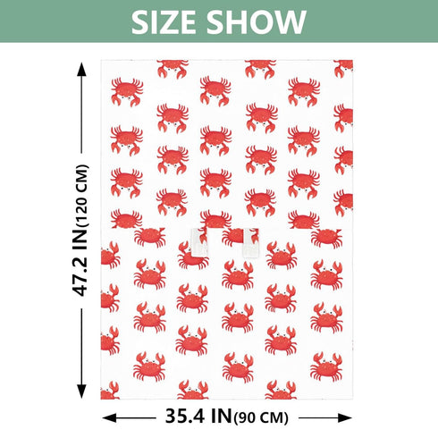Mazeann Cute Crabs Sea White Car Seat Cover Baby Breathable Soft Infant Carseat Covers Canopies Babies Carrier Covers
